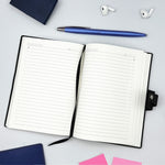 Personalized A5 PU Leather Notebook with Custom Name | Premium Executive Journal Gift for Professionals, Students & Corporate Gifting - 5.8x8.3" | Love Craft Gifts™