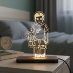 Personalized Kids Acrylic Name Lamp (4×7 Inch) | Love Craft Gifts