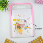 Personalized A4 Artist Bunny File Folder – 13-Pocket Expandable Organizer for Kids | Love Craft Gifts