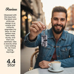 Spotify Customized Eye Keychain – 2×1" | Love Craft Gifts