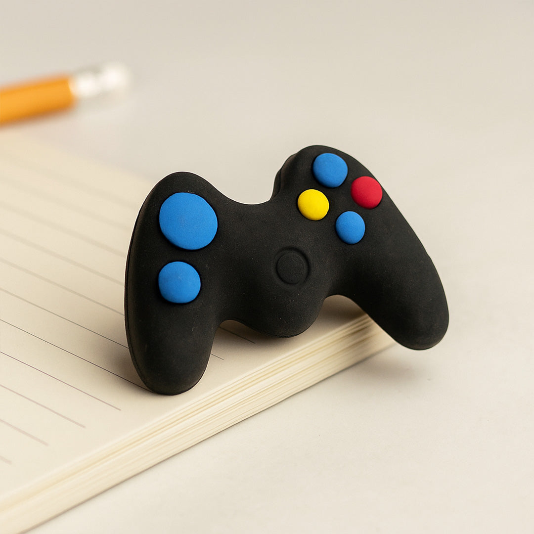 Personalized Game World Pencil Set with Cool Erasers | Custom Name | Love Craft Gifts