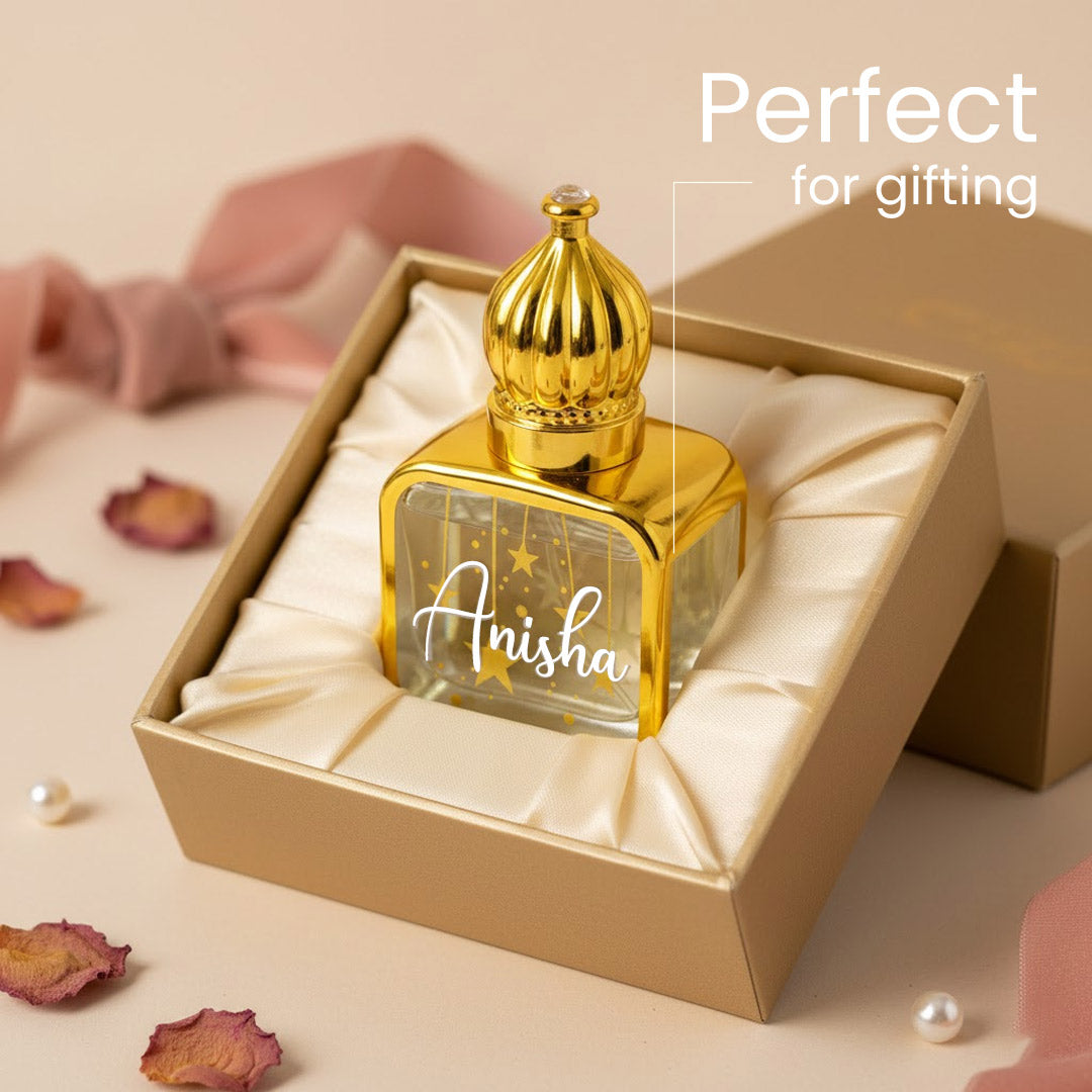 Personalized Ittar Bottle with Gucci Flora–Inspired Fragrance | Love Craft Gifts