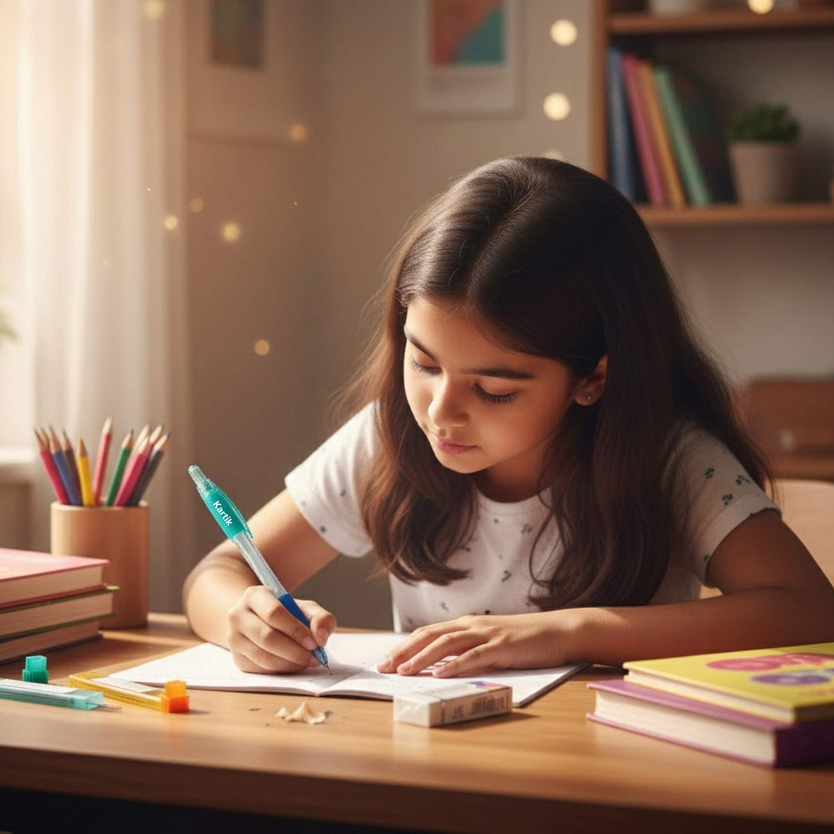 Personalized Camlin 3-in-1 Mechanical Pencil Kit with Name (0.5mm | 0.7mm | 0.9mm) | Love Craft Gifts