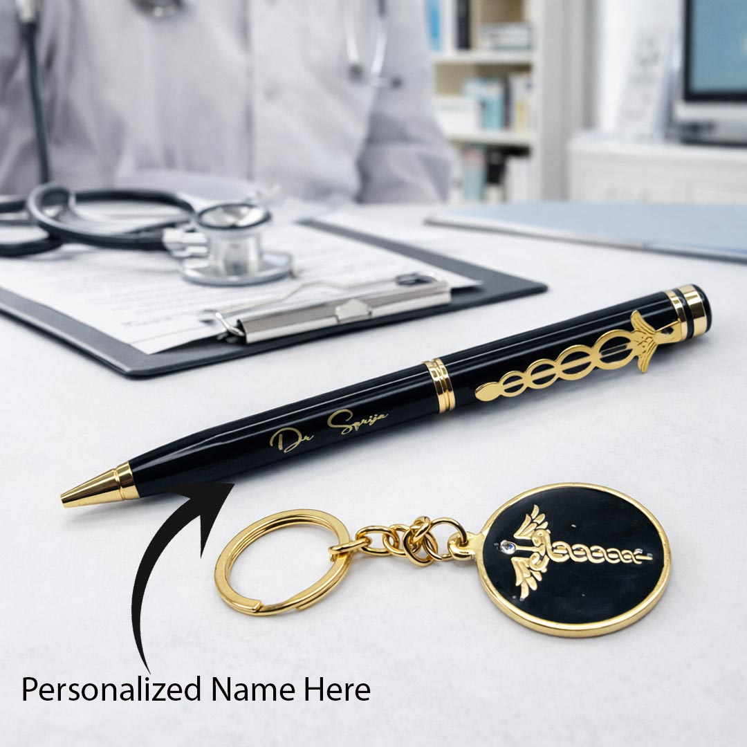 Personalized Doctor Pen & Keychain Gift Set | Love Craft Gifts
Product Subtitle