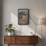 Personalized Eye Sketch LED Wall Frame with Warm Light Glow (8×12 Inch) | Love Craft Gifts