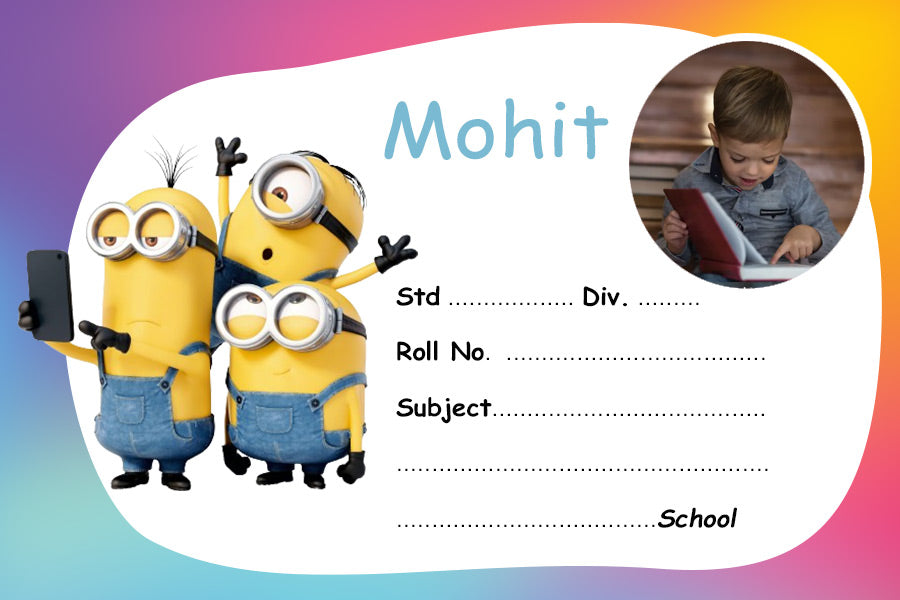 Customize Minions Name Slips