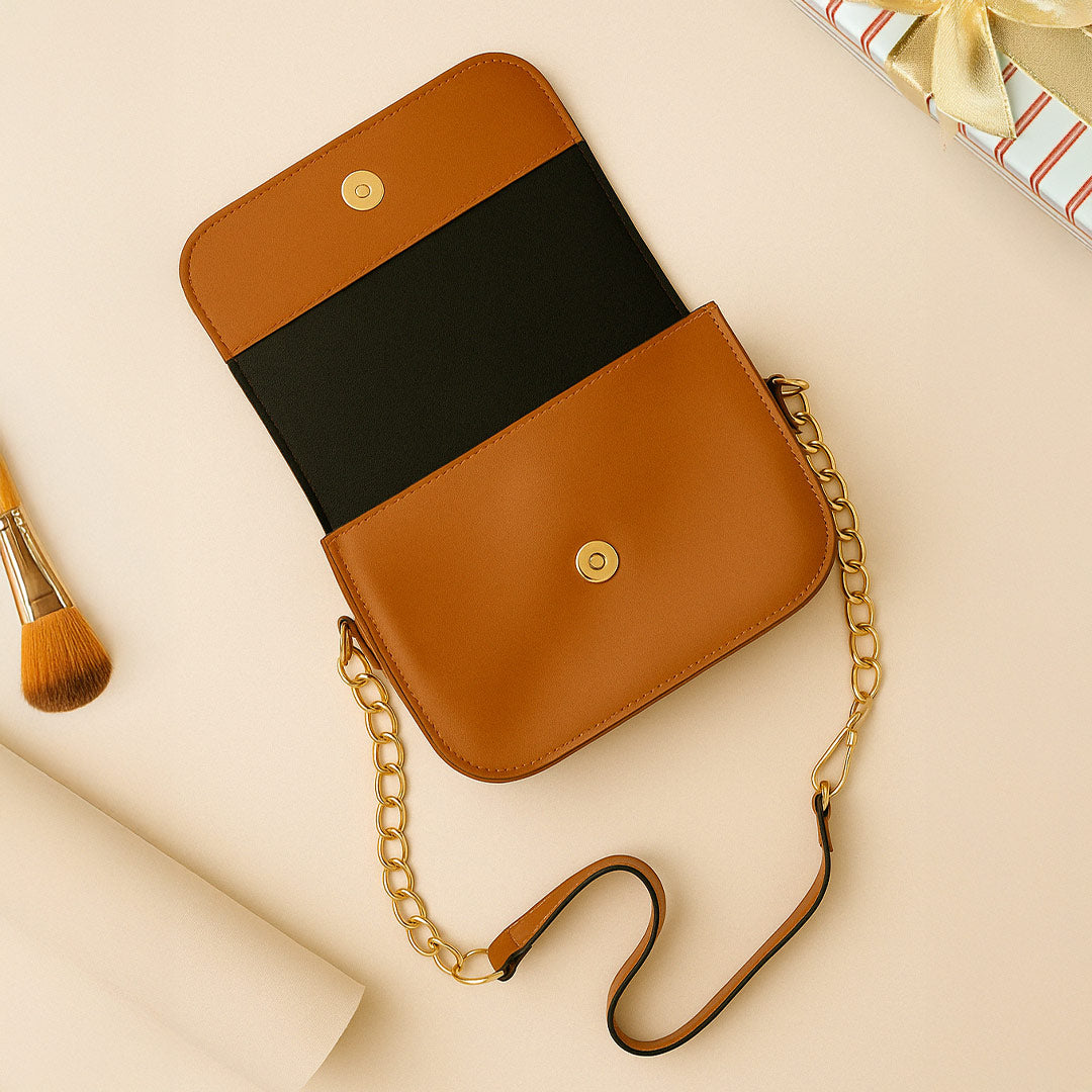 Personalized Premium Leather Sling Bag | Love Craft Gifts