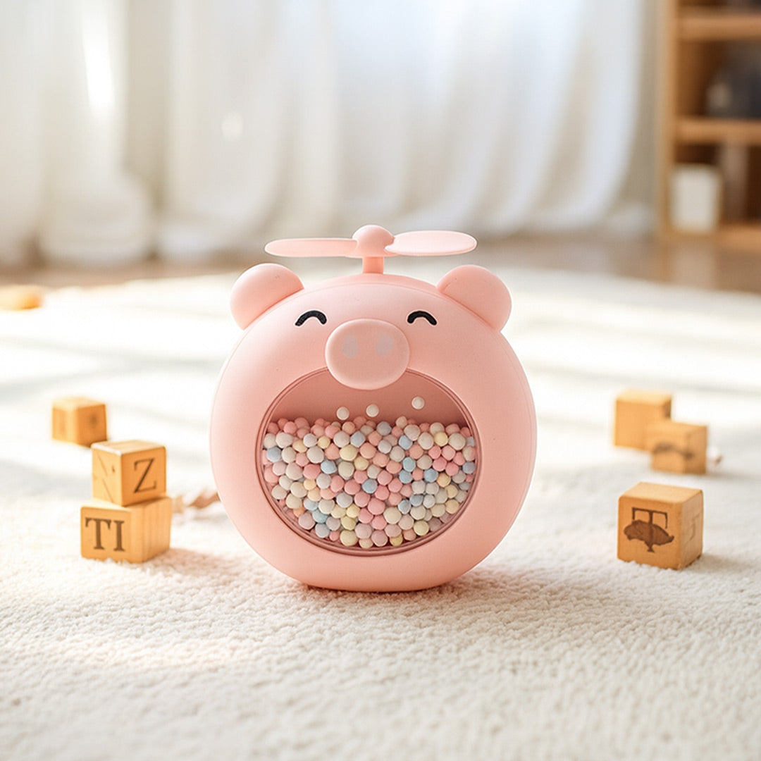 Personalized Cute Bear Mini Fan & Mirror | Love Craft Gifts