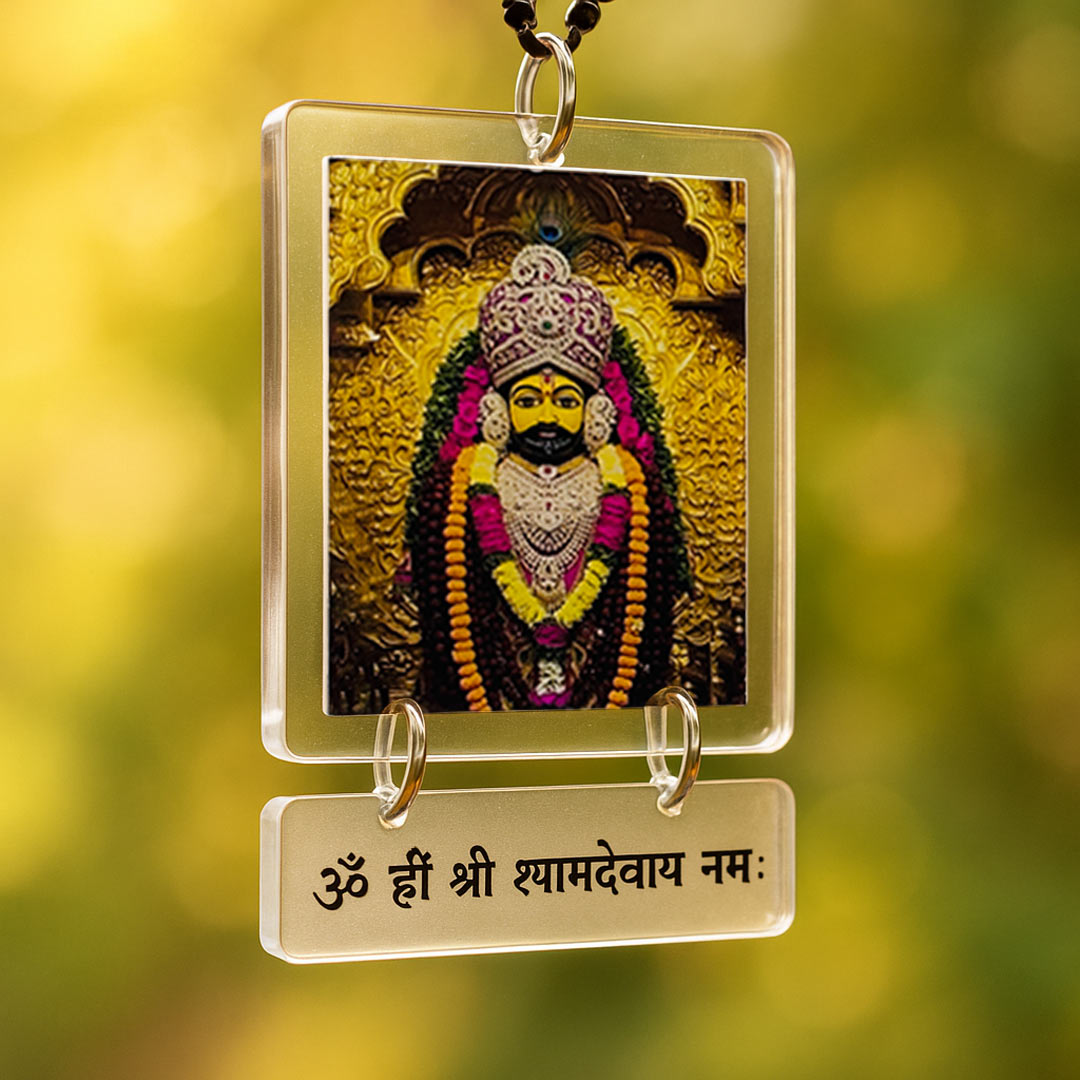 Khatu Shyam Ji Car Hanger – 2×3" | Love Craft Gifts