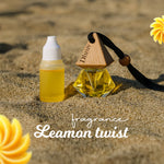 Diamond Shape Customized Car Hanging Perfume Bottle with Name | Love Craft Gifts
