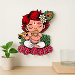 Personalized Baby Krishna Acrylic Wall Key Holder | Love Craft Gifts