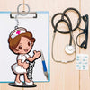 Nurse Keychain With Name