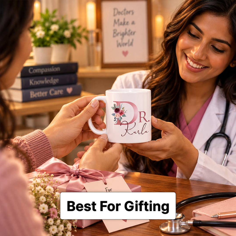 Doctor’s Day Personalized Mug | Custom Name Gift for Doctor | Love Craft Gifts™