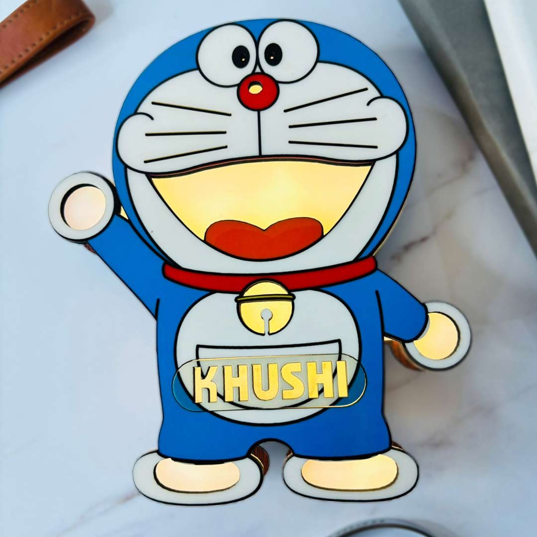 Doraemon Light Lamp- The Perfect Gift  | Love Craft Gifts