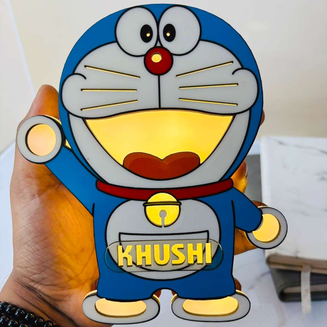 Doraemon Light Lamp- The Perfect Gift  | Love Craft Gifts