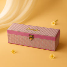 Personalized Pink Traditional Bangle Box