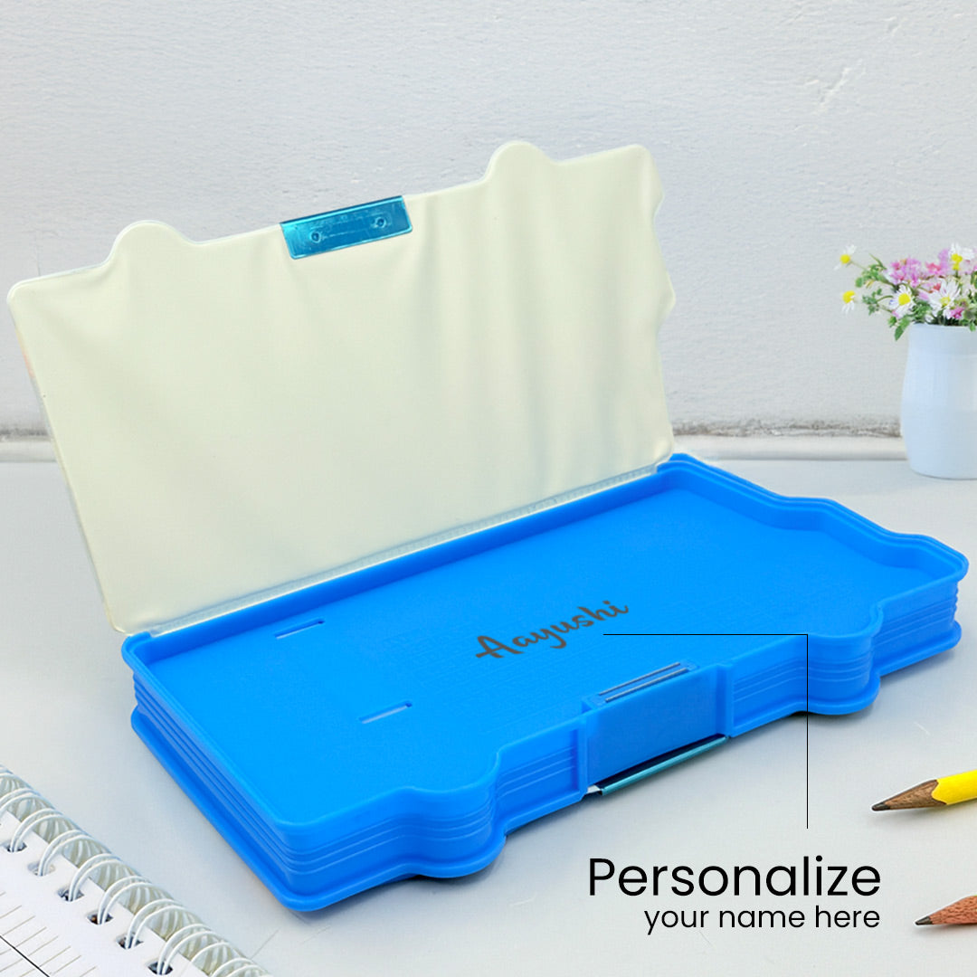 3D Vehicle-Shaped Pencil Case with Name | Love Craft Gifts