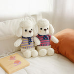 Fluffy Puppy Plush Toy with Shirt & Scarf | Love Craft Gifts