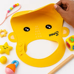 Personalized Silicone Baby Bib – Cute Bear Design | Love Craft Gifts