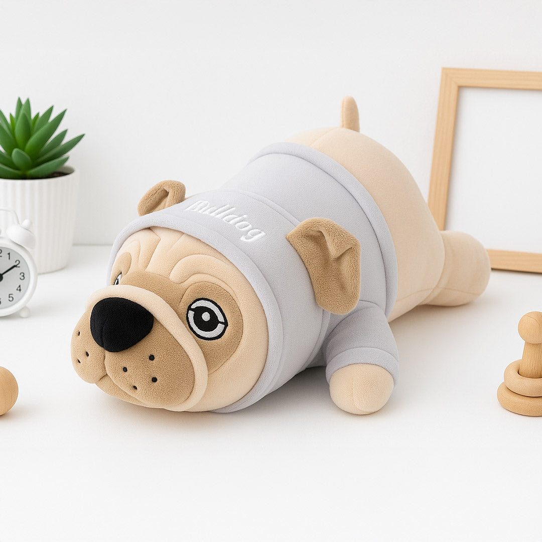 Cute Dog Plush Toy Set – Youth, Innocent, Intelligent & Active Designs | Love Craft Gifts