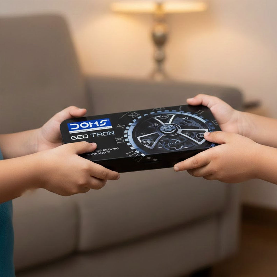 Personalized DOMS Geotron Geometry Box with Kid’s Name | Love Craft Gifts