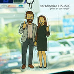 Ghibli Couple Car Hanger  | Love Craft Gifts