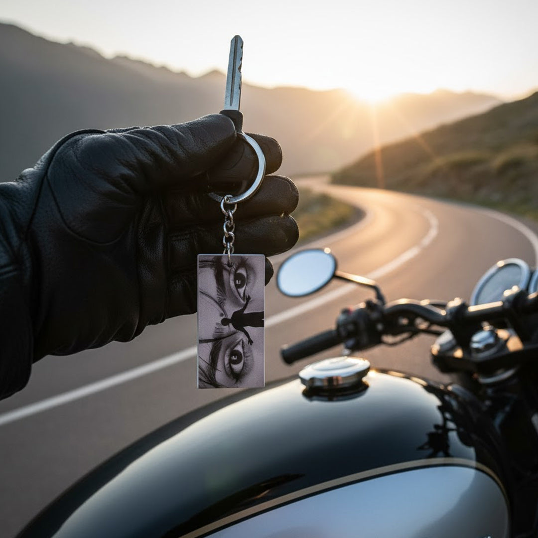 Spotify Customized Eye Keychain – 2×1" | Love Craft Gifts