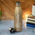  Gold Glitter Finish Water Bottle