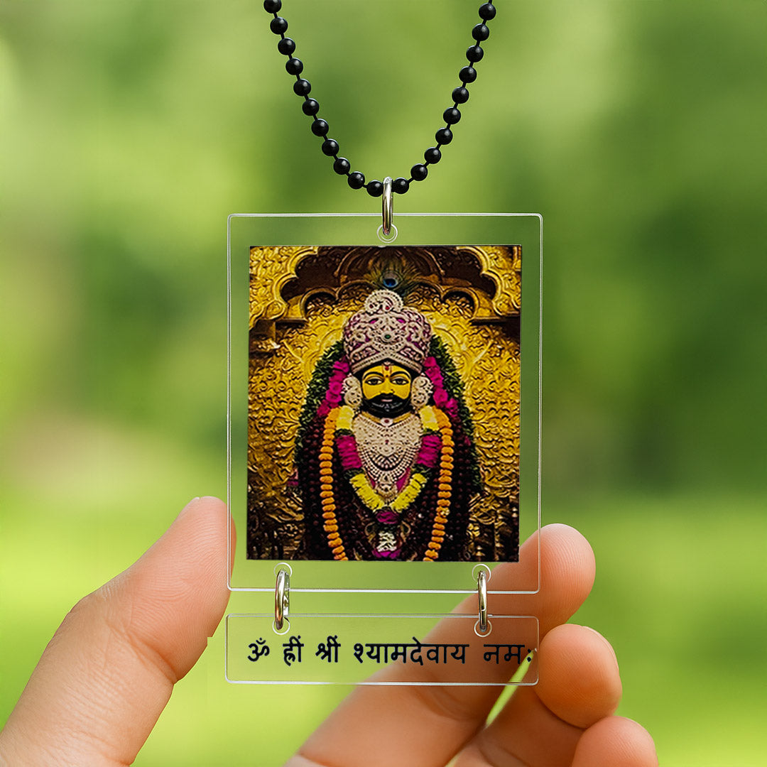 Khatu Shyam Ji Car Hanger – 2×3" | Love Craft Gifts
