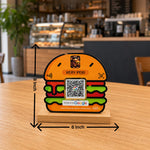 Google Review QR Stand with Business Logo & QR Code | Love Craft Gifts™