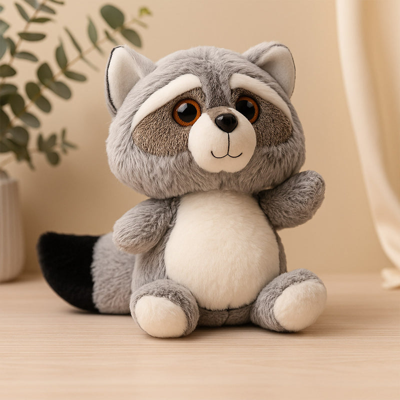 Raccoon Plush Soft Toy for Kids – Cuddly Stuffed Animal Gift | Love Craft Gifts