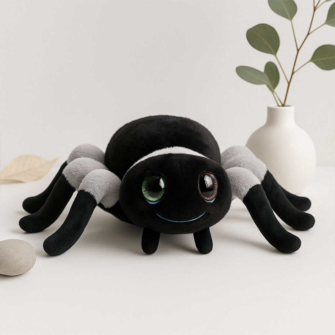 Adorable Spider Plush Toy Set – Soft Stuffed Creepy-Cute Insect Duo | Love Craft Gifts