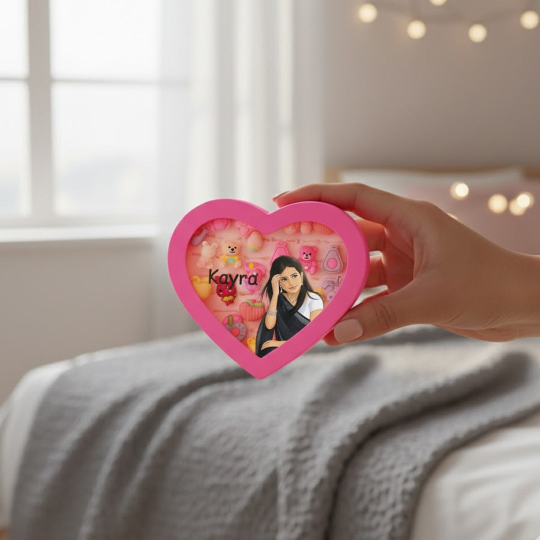 Personalized Heart Ring Box with Name & Image | Love Craft Gifts