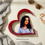 ❤️ Forever in My Heart – Personalized Acrylic Photo Frame (8.5×8.5 inch)