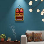 Shubh Labh Lakshmi–Ganesh Wall Hanging | 10×15 inch Premium Door/Wall Decor