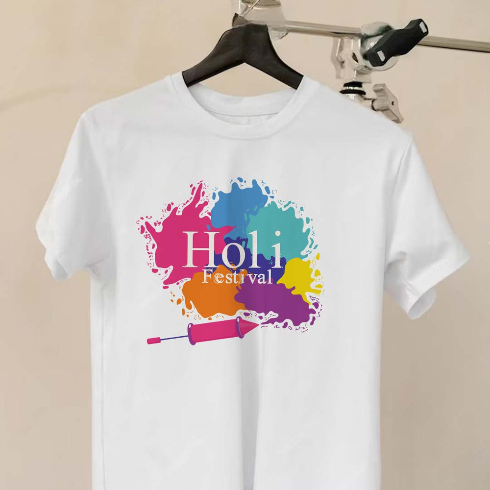 Couples Matching T-shirt for Holi