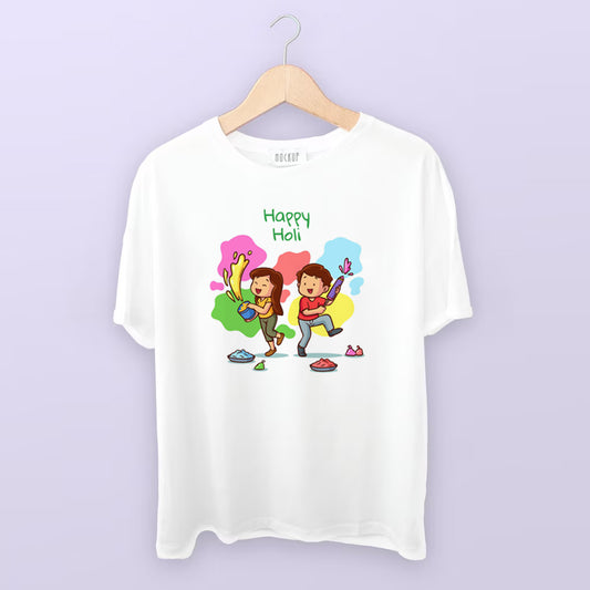 Holi Customized T-Shirt 