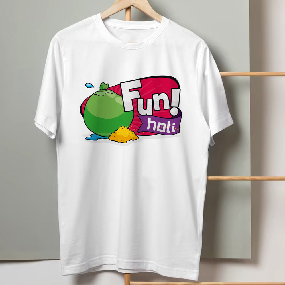 Custom Holi T-shirt 2025