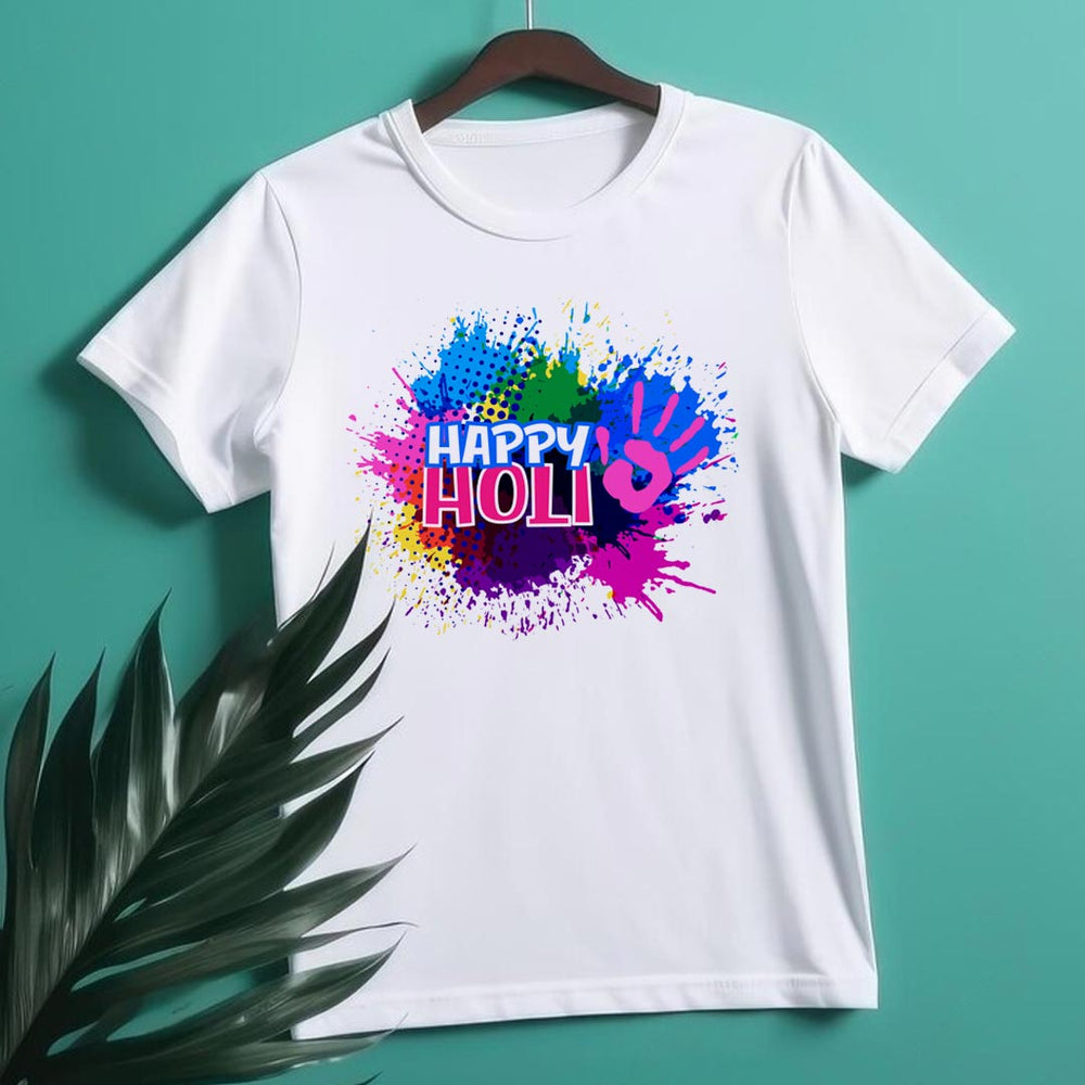 Custom Holi T-shirt 2025