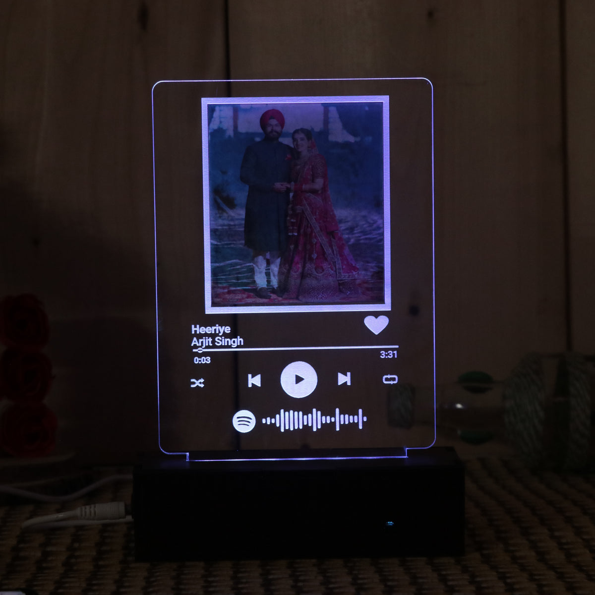 Customized Spotify Plaque | Love Craft Gifts