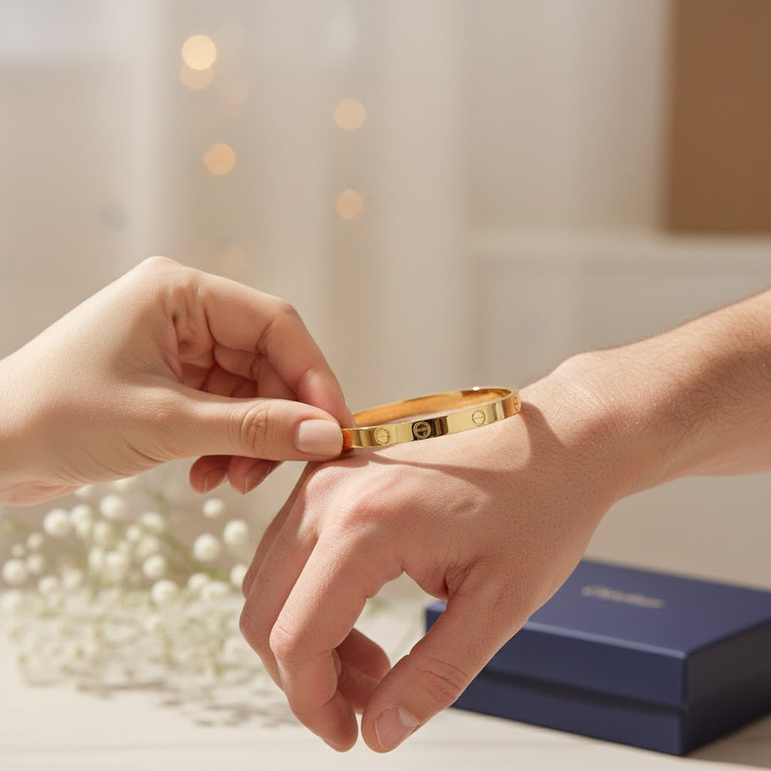 Personalized Initial Gold Bracelet for Women | Love Craft Gifts