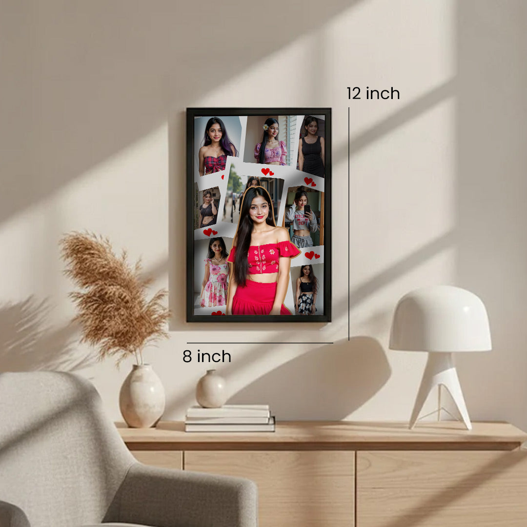 Picture-Perfect Wall – Personalized Photo Collage Frame | Love Craft Gifts