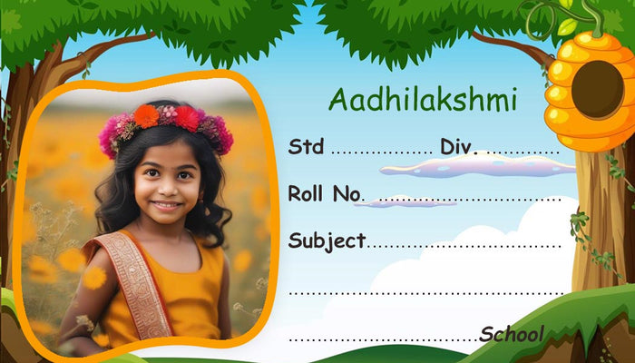 Jungle Book Personalized Name Slips