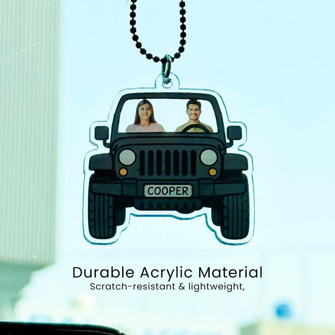 Couple Jeep Car Hanger
