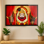 Khatu Shyam Ji Wall Frame | 24×36 inch | Love Craft Gifts