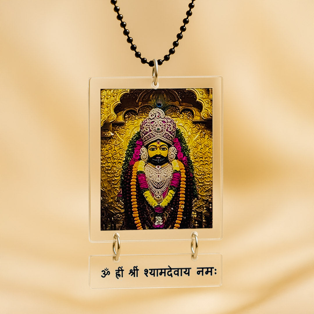 Khatu Shyam Ji Car Hanger – 2×3" | Love Craft Gifts