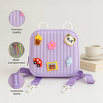 Personalized Kids Crossbody Bag – Cute Cartoon Charms & Custom Name Strap | Love Craft Gifts