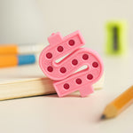 Personalized Game World Pencil Set with Cool Erasers | Custom Name | Love Craft Gifts