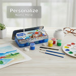 Doms 12 Shades Poster Colours – Personalized Name Art Kit for Kids | Love Craft Gifts