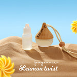 Personalized Wooden Car Hanging Perfume Bottle (Lemon Twist, Lavender, Ocean Meadow) | Love Craft Gifts